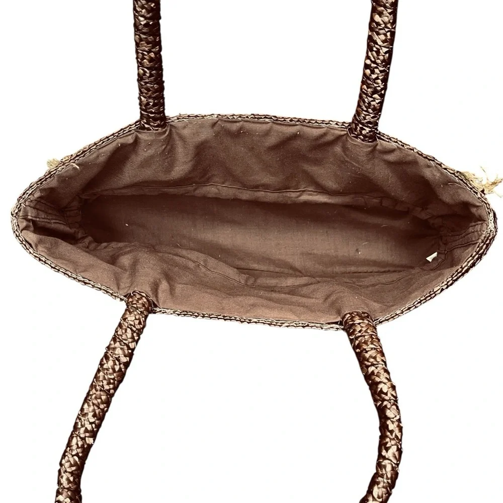 Flora Bella Straw Handbag - Picture 8 of 11